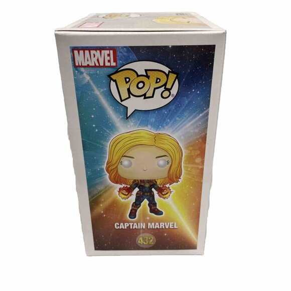 Funko Pop! Vinyl: Marvel - Captain Marvel - Walmart (Exclusive) #432 - Picture 4 of 6